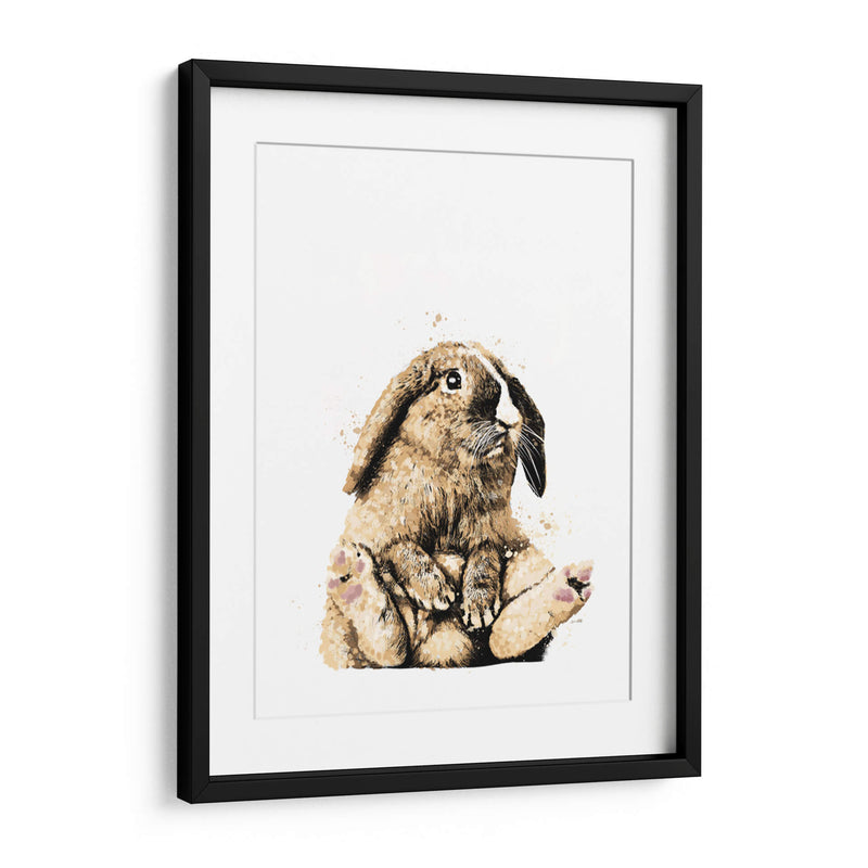 Bunny Front Chill - Hue Art | Cuadro decorativo de Canvas Lab