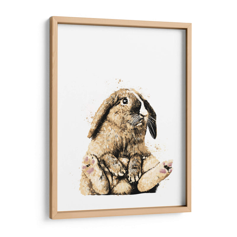 Bunny Front Chill - Hue Art | Cuadro decorativo de Canvas Lab