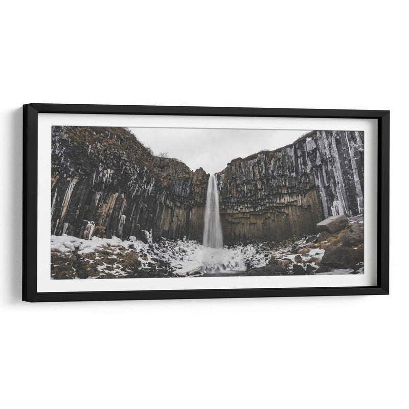 Cascada de Svartifoss - Emmanuel Ramírez | Cuadro decorativo de Canvas Lab