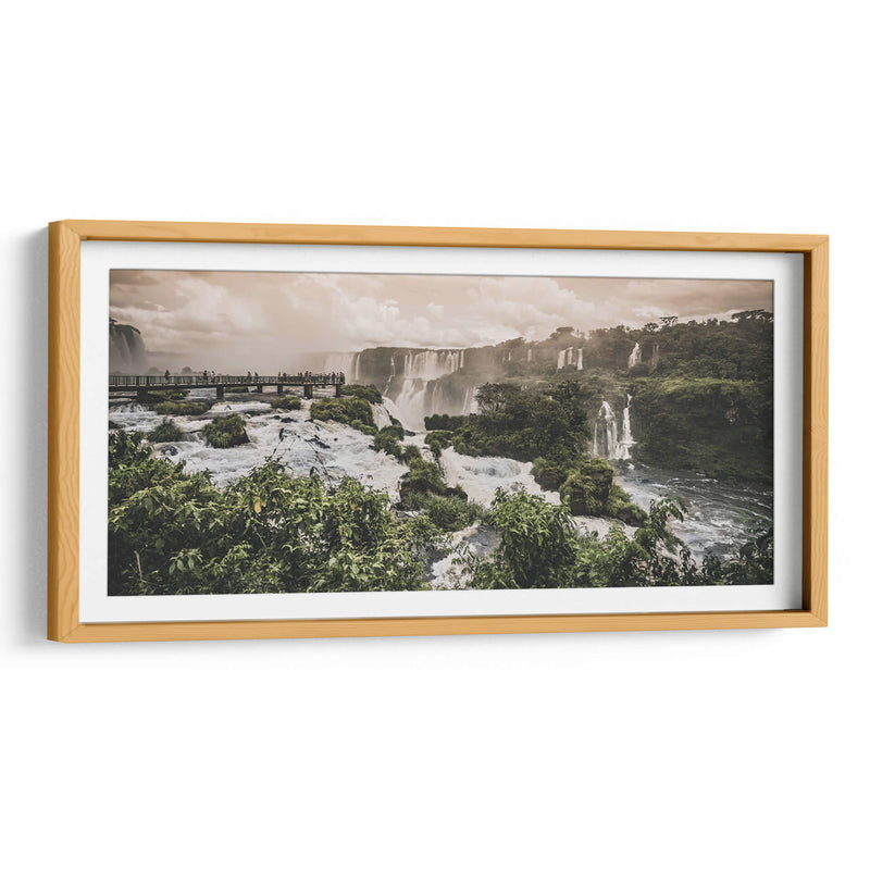 Cataratas del Iguazú Brasil - Emmanuel Ramírez | Cuadro decorativo de Canvas Lab