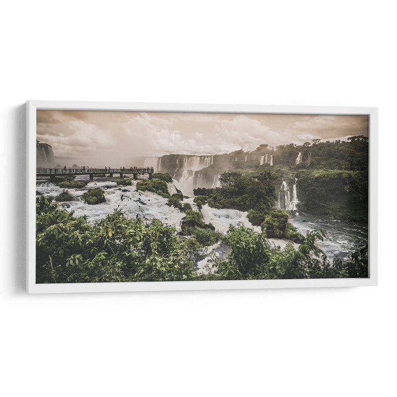 Cataratas del Iguazú Brasil - Emmanuel Ramírez | Cuadro decorativo de Canvas Lab