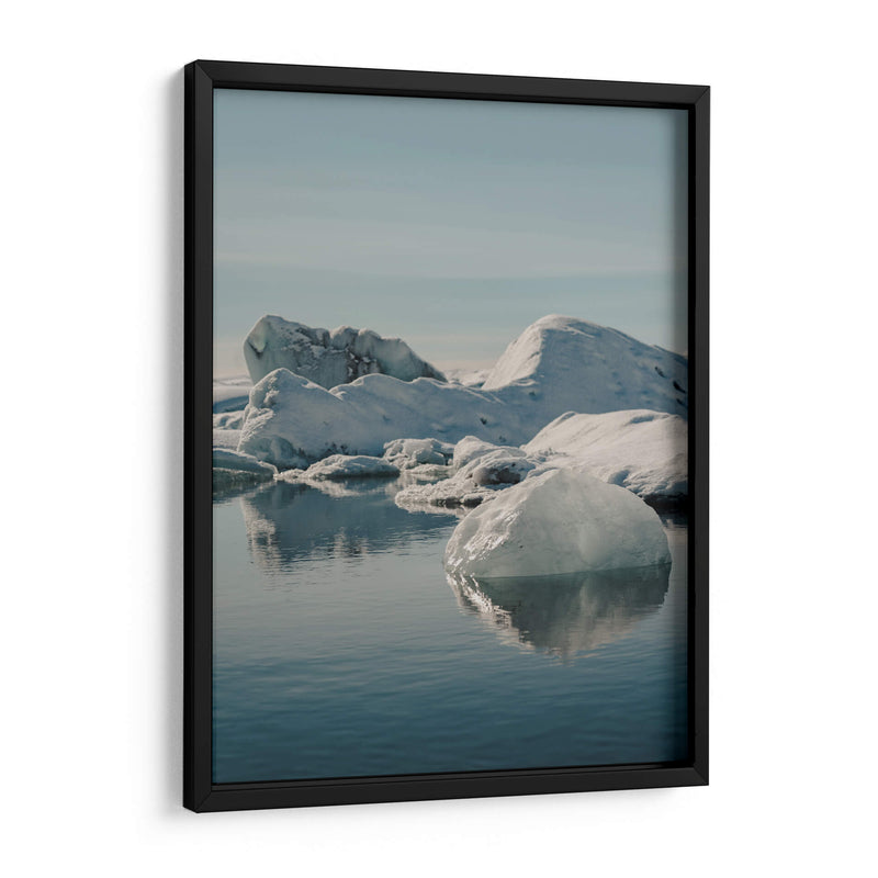 Lago de Jökulsárlón - Islandia - Emmanuel Ramírez | Cuadro decorativo de Canvas Lab