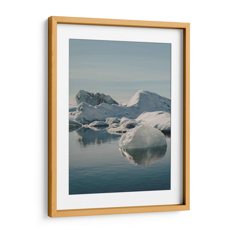Lago de Jökulsárlón - Islandia - Emmanuel Ramírez | Cuadro decorativo de Canvas Lab