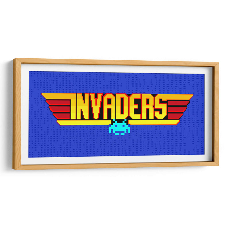 Pixel Art Invaders - Roge I. Luis | Cuadro decorativo de Canvas Lab