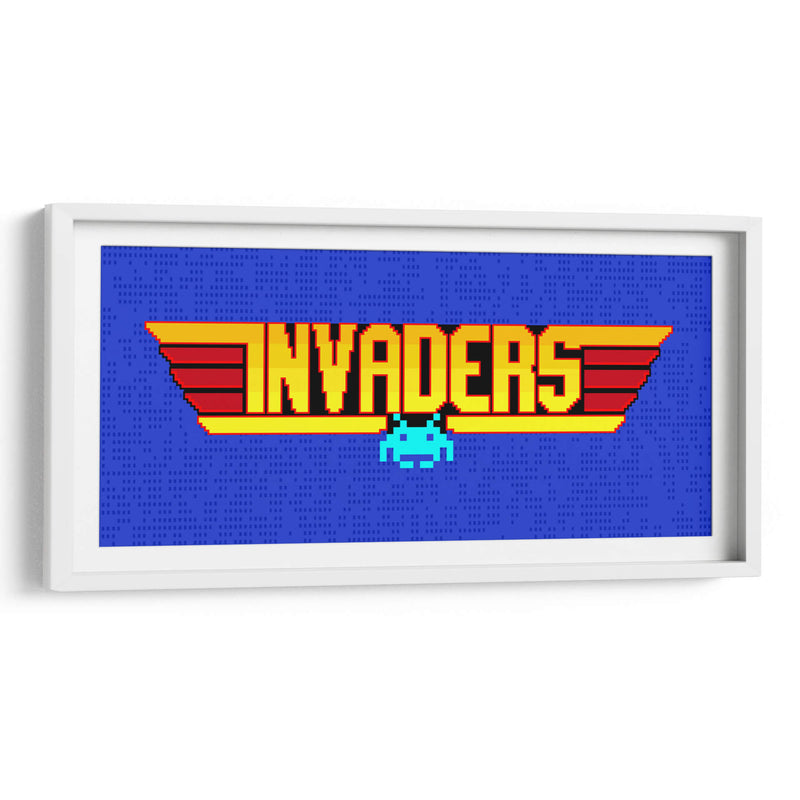Pixel Art Invaders - Roge I. Luis | Cuadro decorativo de Canvas Lab