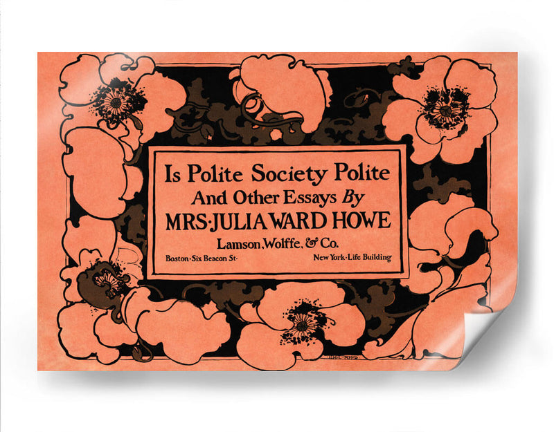 Is Polite Society Polite and Other Essays - Ethel Reed | Cuadro decorativo de Canvas Lab