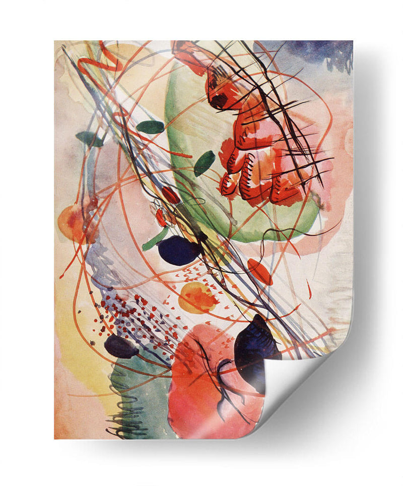 Impresión de acuarela - Wassily Kandinsky | Cuadro decorativo de Canvas Lab