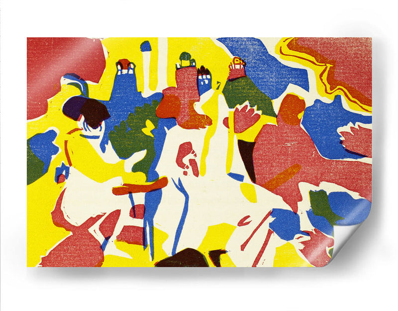 Sonidos - Wassily Kandinsky | Cuadro decorativo de Canvas Lab