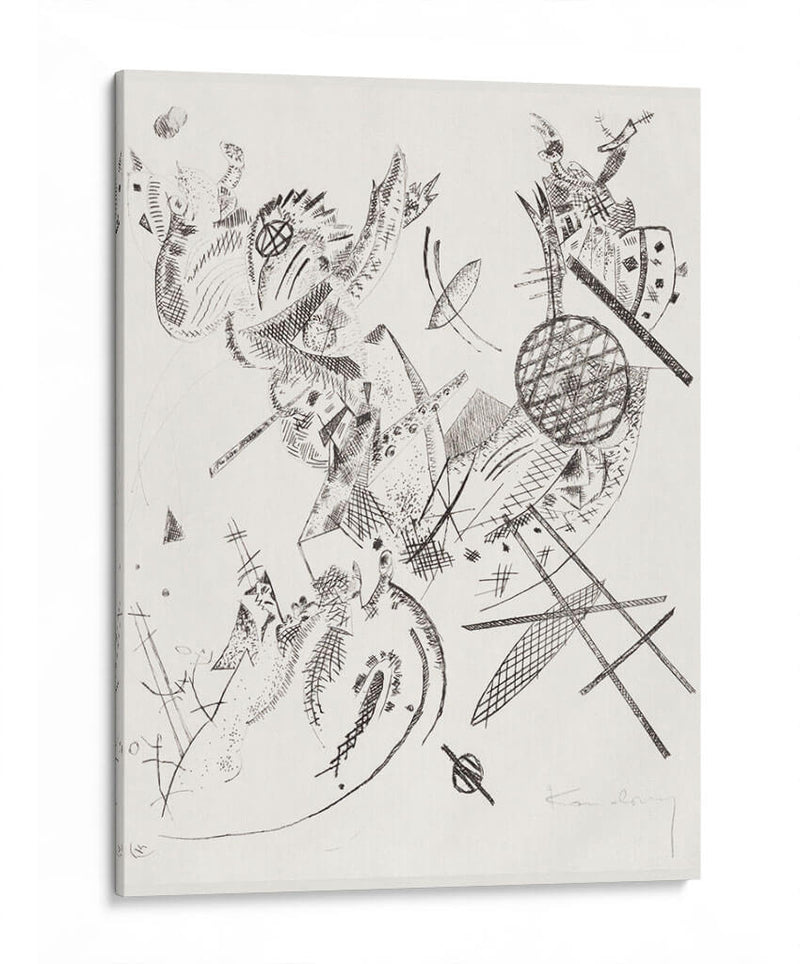 Pequeños mundos XII - Wassily Kandinsky | Cuadro decorativo de Canvas Lab
