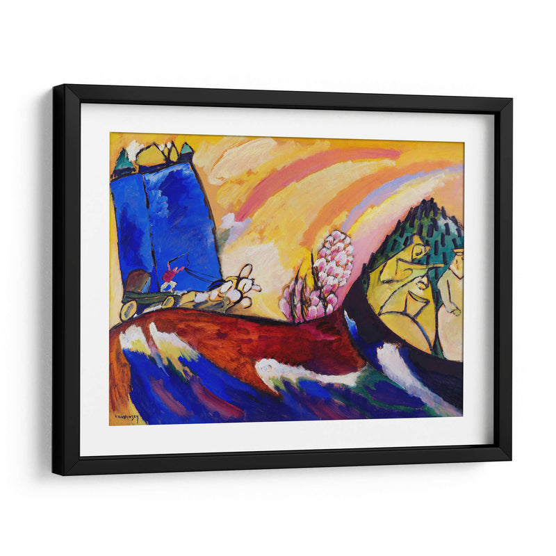 Pintura con Troika - Wassily Kandinsky | Cuadro decorativo de Canvas Lab