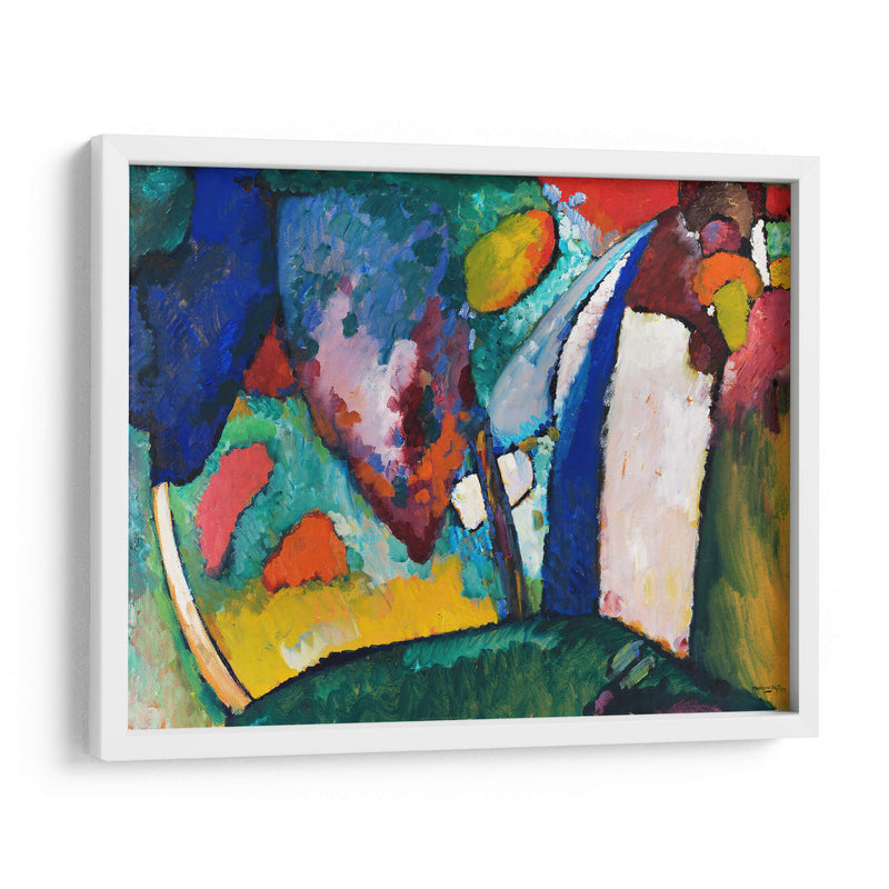 La cascada - Wassily Kandinsky | Cuadro decorativo de Canvas Lab
