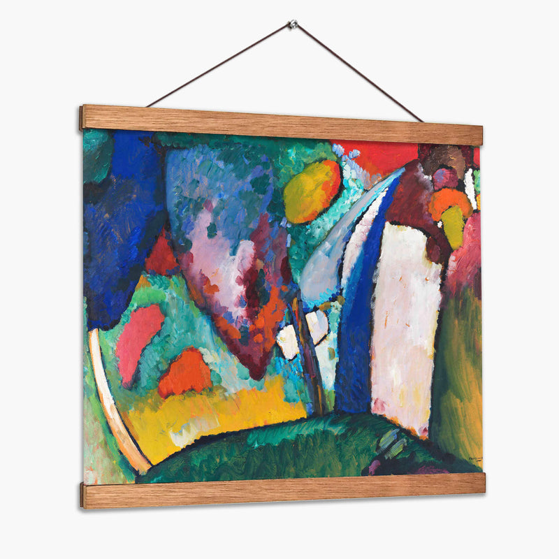 La cascada - Wassily Kandinsky | Cuadro decorativo de Canvas Lab