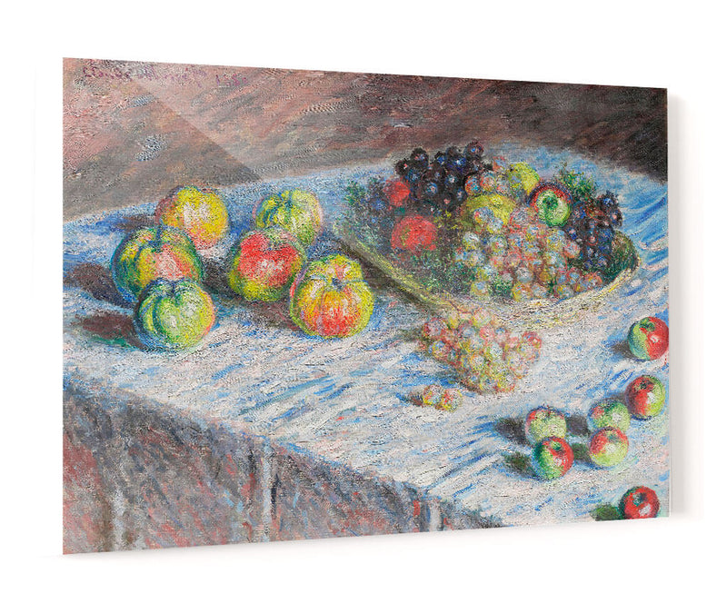 Apples and Grapes - II - Claude Monet | Cuadro decorativo de Canvas Lab