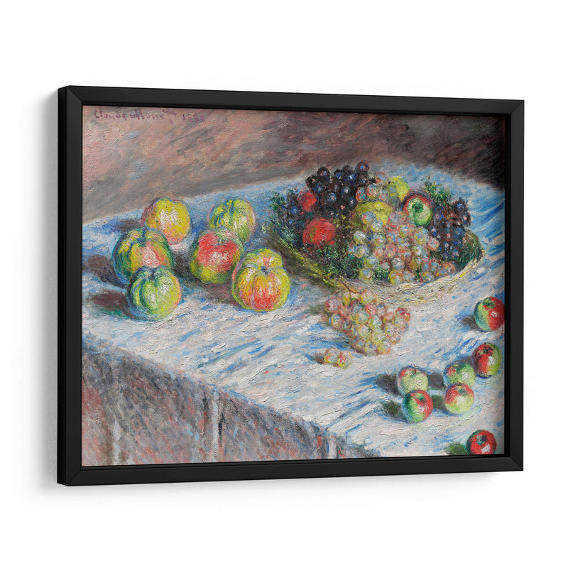 Apples and Grapes - II - Claude Monet | Cuadro decorativo de Canvas Lab