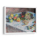 Apples and Grapes - II - Claude O. Monet | Cuadro decorativo de Canvas Lab