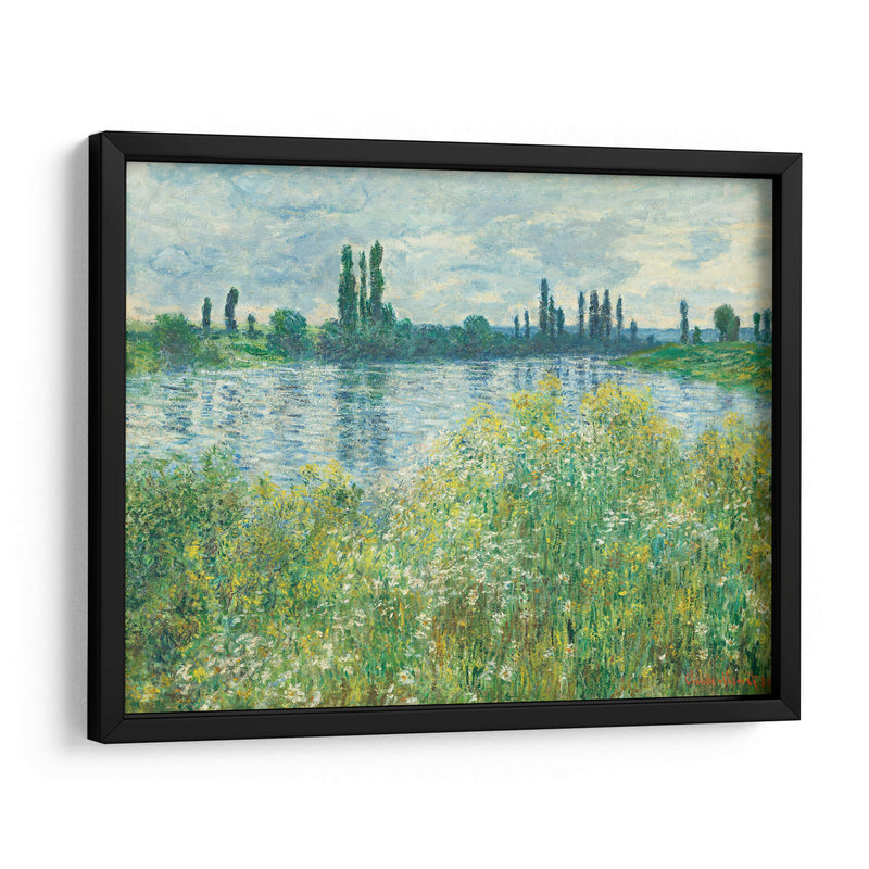 Orillas del Sena, Vétheuil - Claude Monet | Cuadro decorativo de Canvas Lab