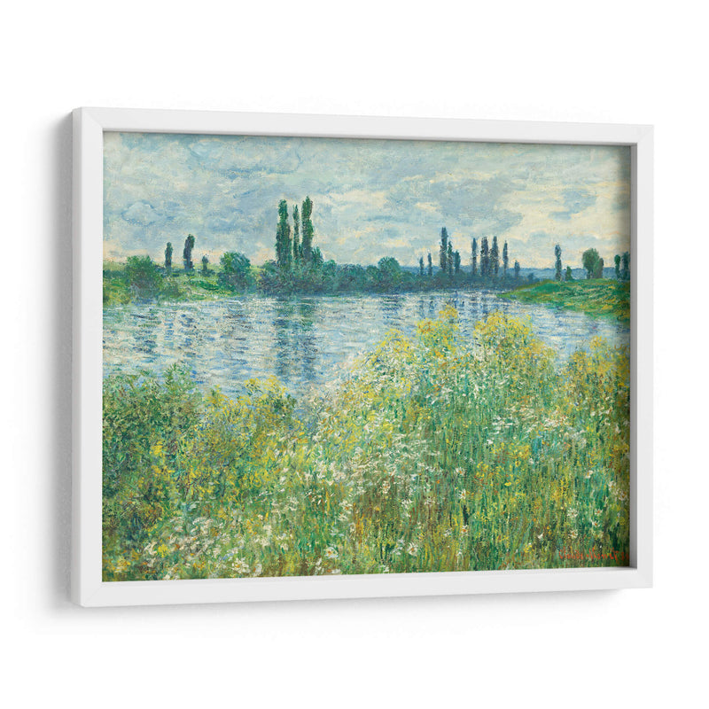 Orillas del Sena, Vétheuil - Claude Monet | Cuadro decorativo de Canvas Lab