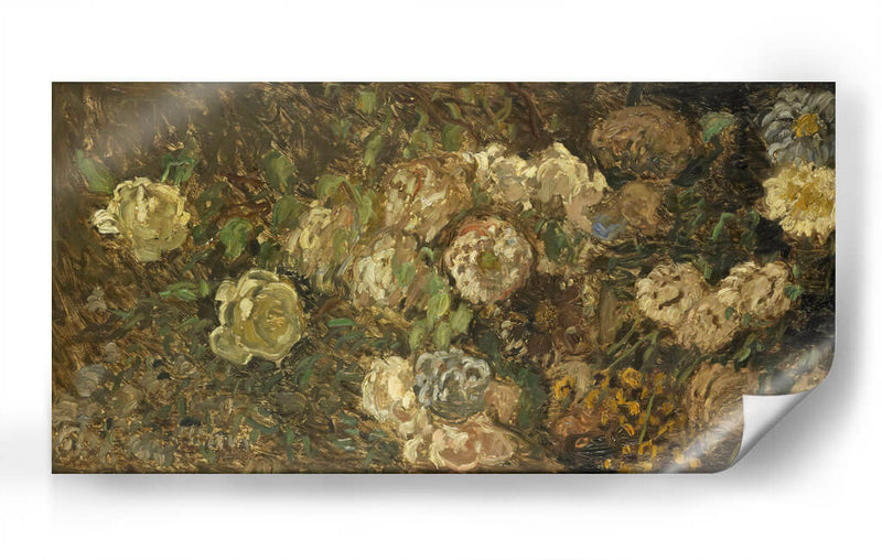 Flores - Claude Monet | Cuadro decorativo de Canvas Lab