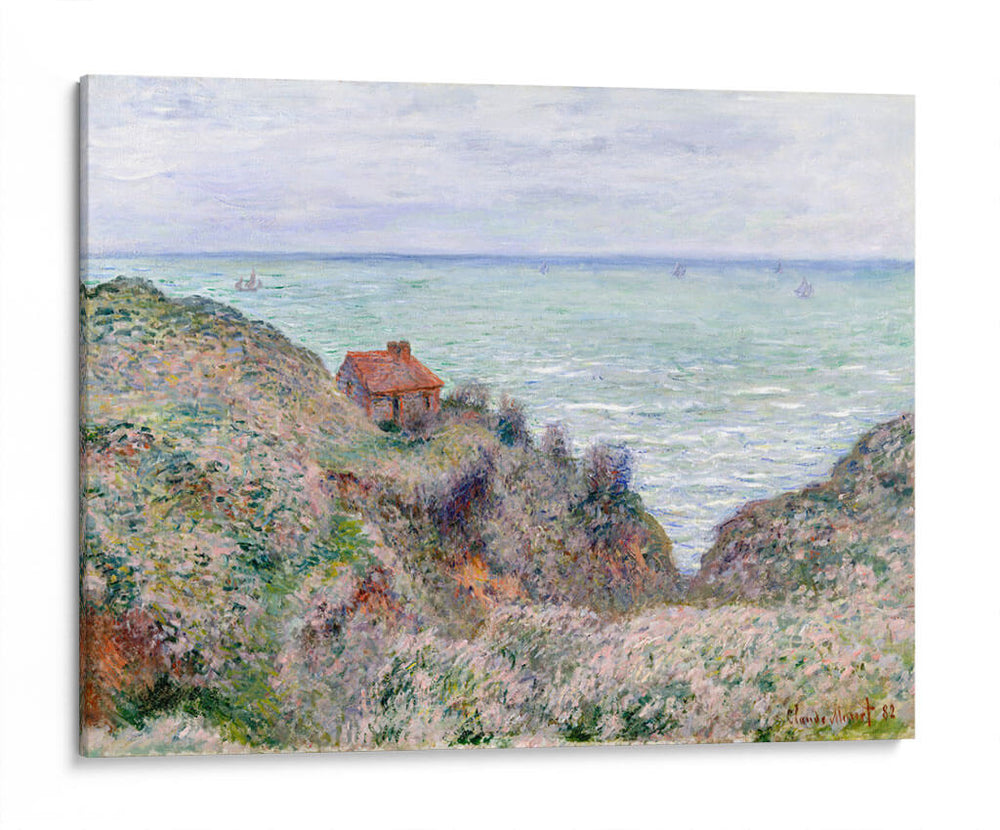 Cabina de la guardia aduanera - Claude O. Monet | Cuadro decorativo de Canvas Lab