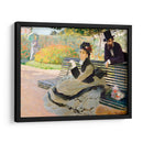 Camille Monet en un banco del jardín - Claude O. Monet | Cuadro decorativo de Canvas Lab