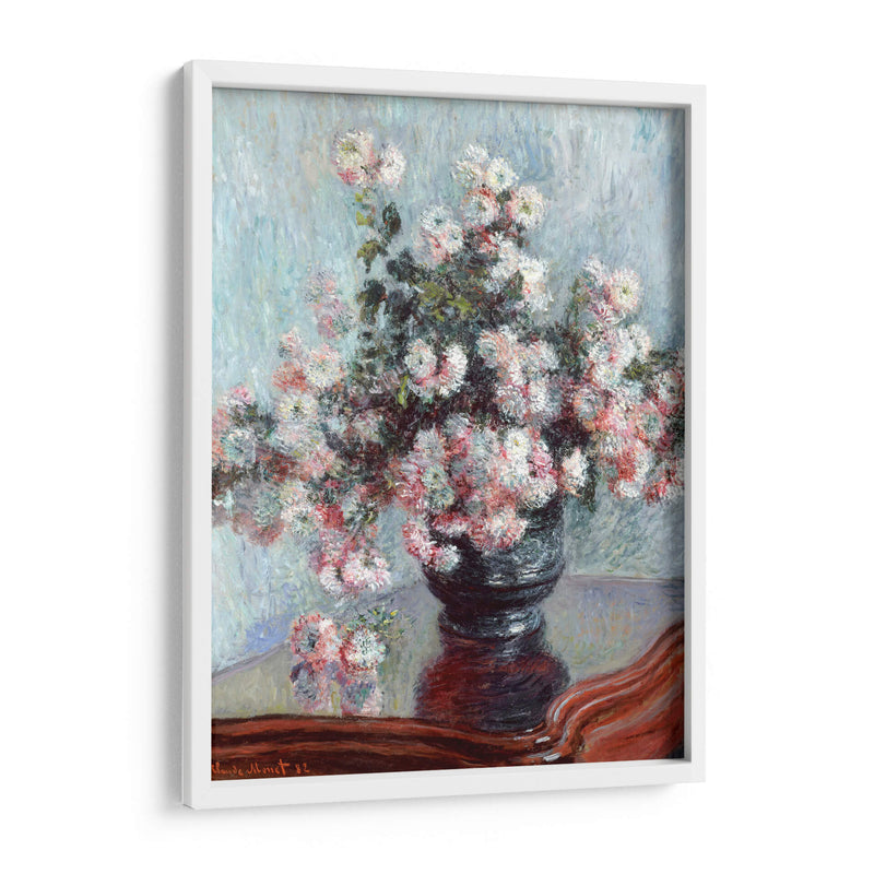 Crisantemos - Claude Monet | Cuadro decorativo de Canvas Lab