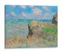 Paseo por el acantilado en Pourville - Claude O. Monet | Cuadro decorativo de Canvas Lab