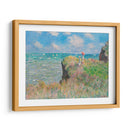 Paseo por el acantilado en Pourville - Claude O. Monet | Cuadro decorativo de Canvas Lab
