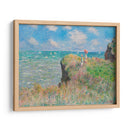 Paseo por el acantilado en Pourville - Claude O. Monet | Cuadro decorativo de Canvas Lab