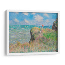 Paseo por el acantilado en Pourville - Claude O. Monet | Cuadro decorativo de Canvas Lab