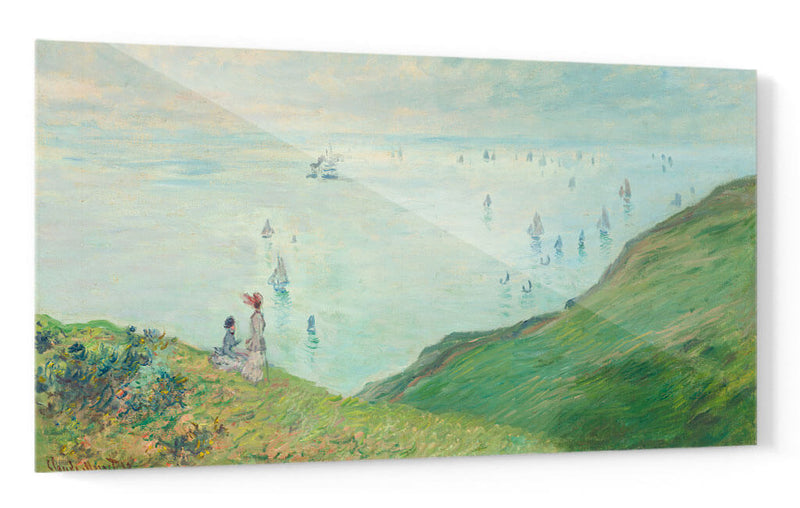 Acantilados en Pourville - Claude Monet | Cuadro decorativo de Canvas Lab