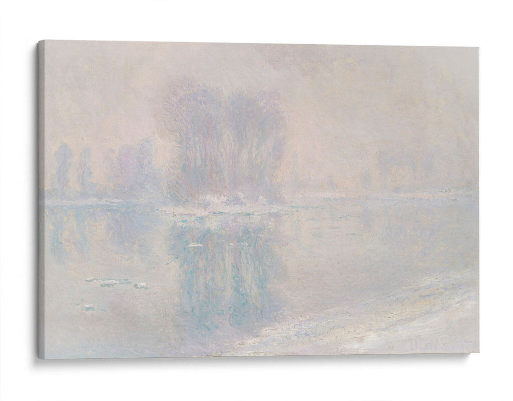 Témpanos de hielo - Claude O. Monet | Cuadro decorativo de Canvas Lab