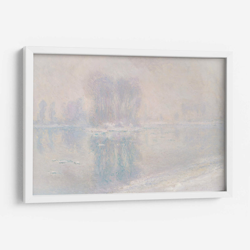 Témpanos de hielo - Claude O. Monet | Cuadro decorativo de Canvas Lab