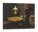 Interior, after Dinner - Claude O. Monet | Cuadro decorativo de Canvas Lab
