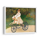 Jean Monet en su caballo-triciclo - Claude O. Monet | Cuadro decorativo de Canvas Lab