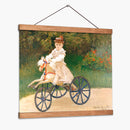 Jean Monet en su caballo-triciclo - Claude O. Monet | Cuadro decorativo de Canvas Lab