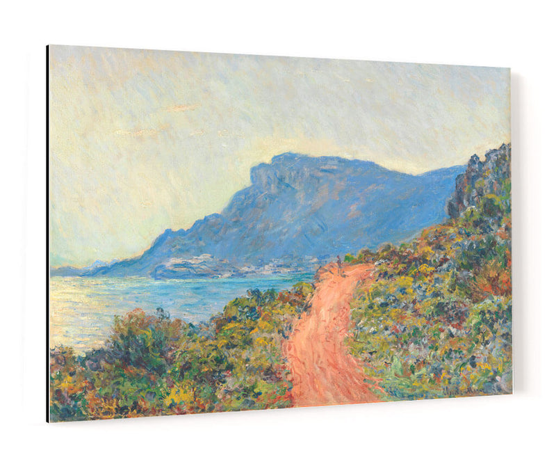 La cornisa cerca de Mónaco - Claude Monet | Cuadro decorativo de Canvas Lab