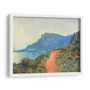 La cornisa cerca de Mónaco - Claude O. Monet | Cuadro decorativo de Canvas Lab