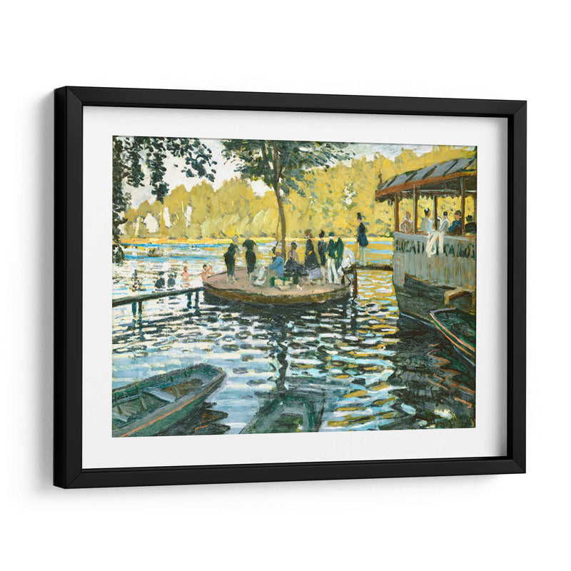 La Grenouillère - Claude O. Monet | Cuadro decorativo de Canvas Lab