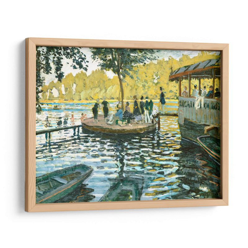 La Grenouillère - Claude Monet | Cuadro decorativo de Canvas Lab