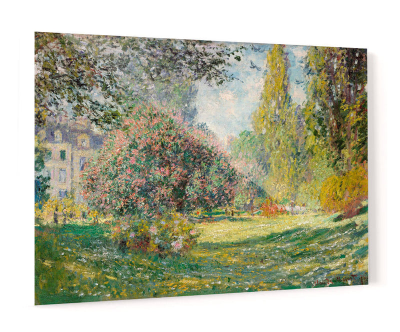 Paisaje: El Parc Monceau - Claude Monet | Cuadro decorativo de Canvas Lab