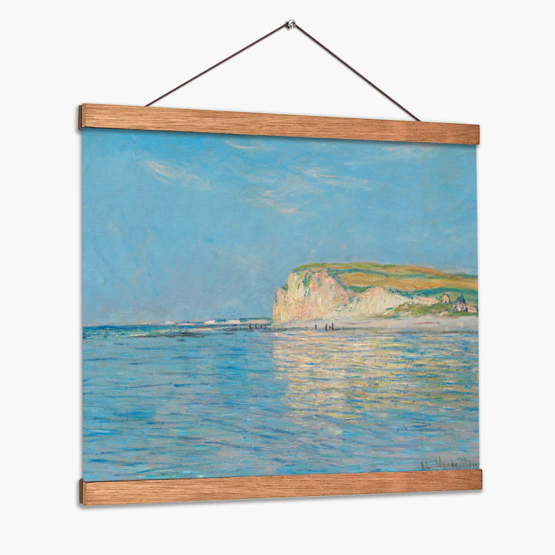 Marea baja en Pourville, cerca de Dieppe - Claude O. Monet | Cuadro decorativo de Canvas Lab