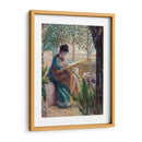 Madame Monet bordando - Claude O. Monet | Cuadro decorativo de Canvas Lab