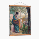 Madame Monet bordando - Claude O. Monet | Cuadro decorativo de Canvas Lab