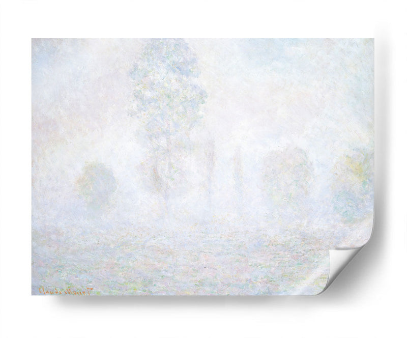 Niebla matutina - Claude Monet | Cuadro decorativo de Canvas Lab