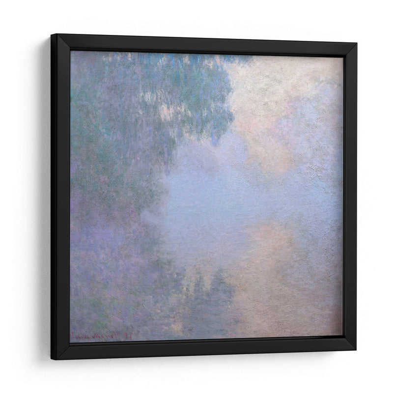 Mañana en el Sena cerca de Giverny - I - Claude Monet | Cuadro decorativo de Canvas Lab