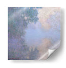 Mañana en el Sena cerca de Giverny - I - Claude O. Monet | Cuadro decorativo de Canvas Lab