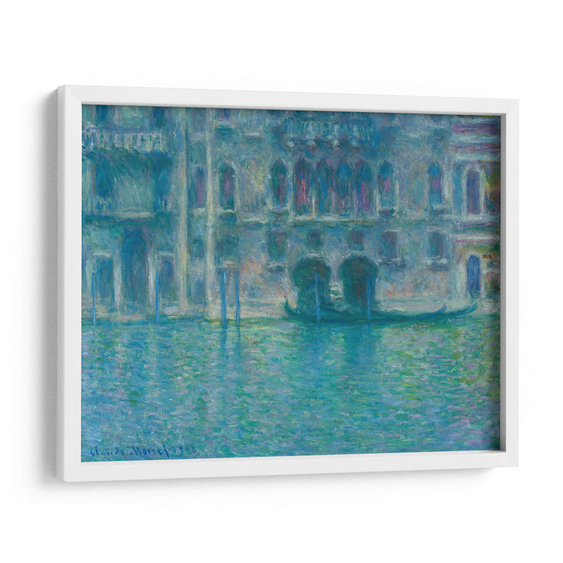 Palazzo da Mula, Venecia - Claude O. Monet | Cuadro decorativo de Canvas Lab