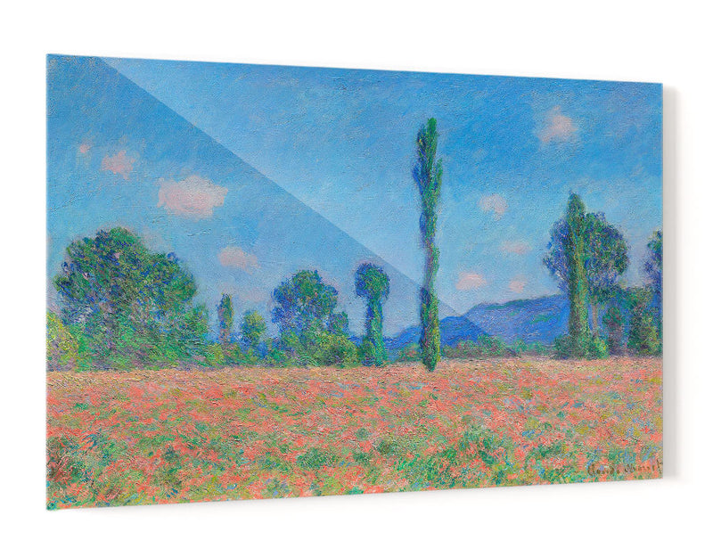 Campo de amapolas, Giverny - Claude Monet | Cuadro decorativo de Canvas Lab
