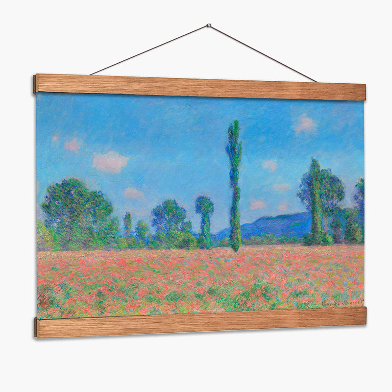 Campo de amapolas, Giverny - Claude O. Monet | Cuadro decorativo de Canvas Lab