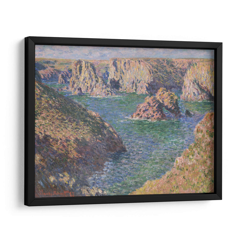 Port-Domois, Belle-Isle - Claude Monet | Cuadro decorativo de Canvas Lab